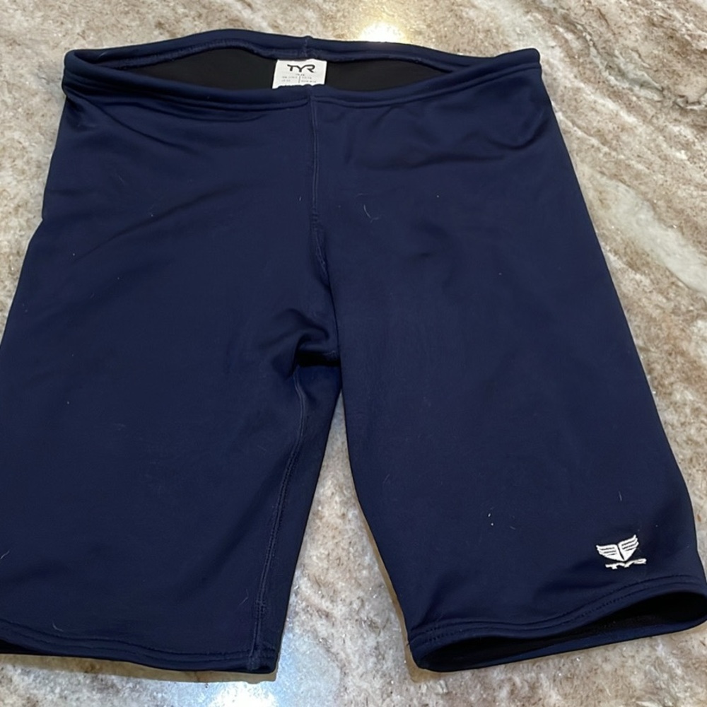 TYR Dark Blue Swim Jammers